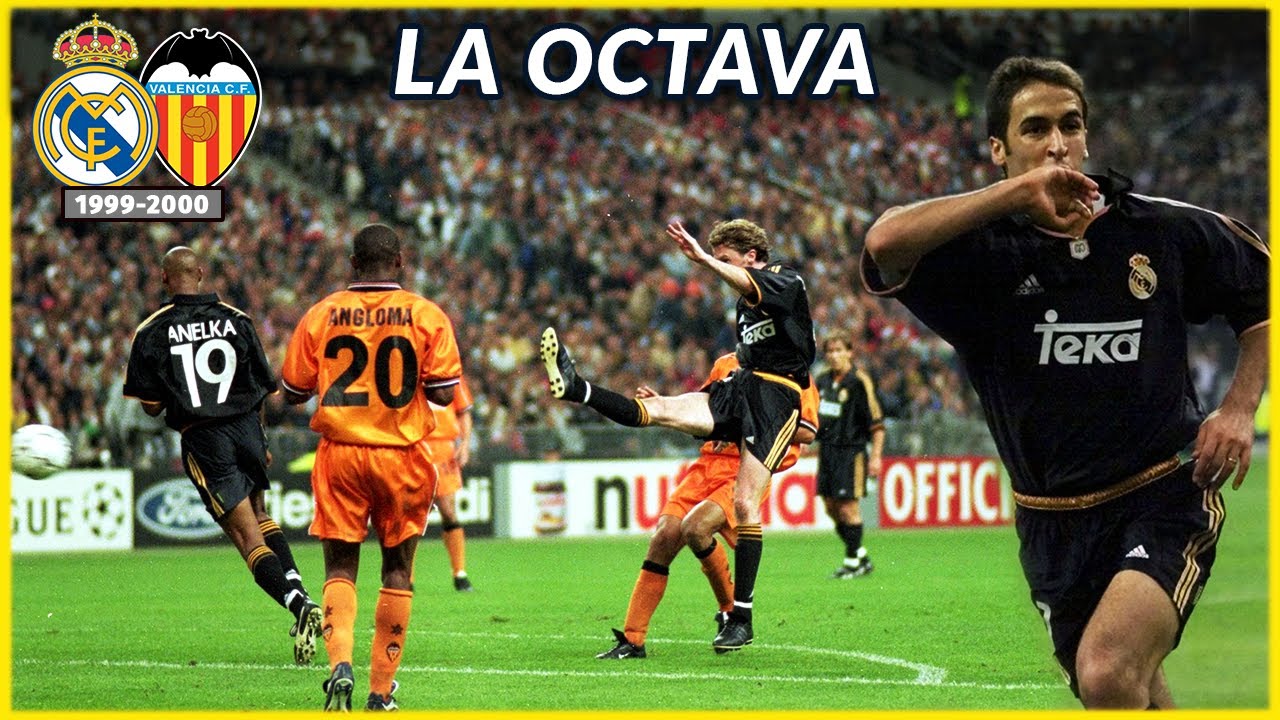 La Final 🇪🇦 REAL MADRID vs VALENCIA 🏆 la "OCTAVA" | Champions League (2000)