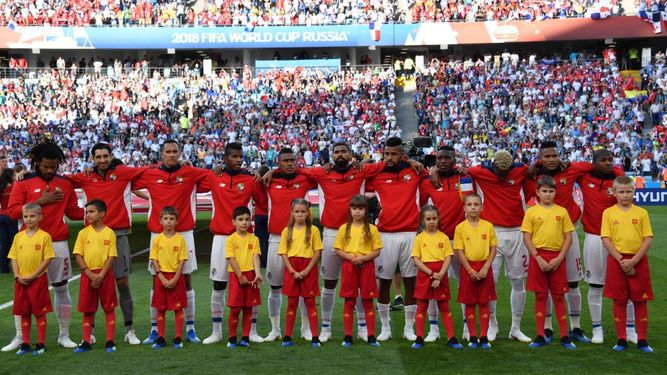 Los panameños sufrieron de principio a fin en su debut mundialista en Rusia